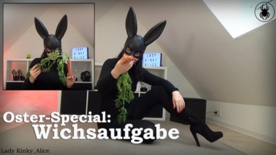 Oster-special Wichsaufgabe – Easter-special Masturbate Off Task