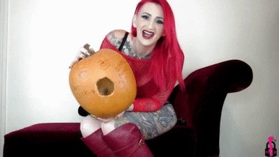 Halloween Lovemaking With Sissy Pumpkin