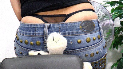 Crushed And Squashed By Her Jeans Arse