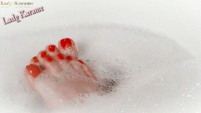 Sexy Feet In The Bath