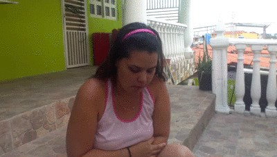 Venezuelian Female Spits 31 Times As A Dare