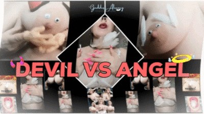 Fresh Devil Vs Angel JOI Video