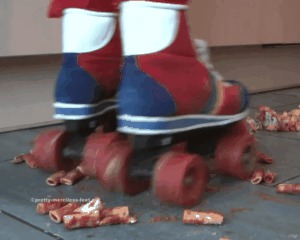 Food Under Rollerskates